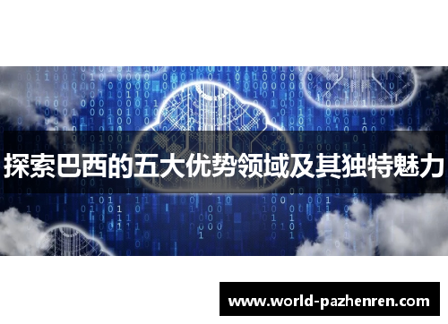 探索巴西的五大优势领域及其独特魅力